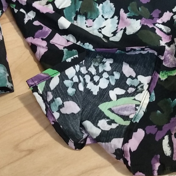 Ichi Ihcrazto Multi Flower Top Shirt Blouse S 36 - Picture 9 of 14